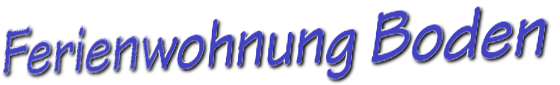 Ferienwohnung Boden